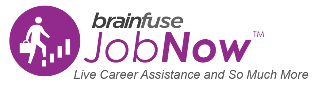 Brainfuse JobNow Live career assistance and so much more